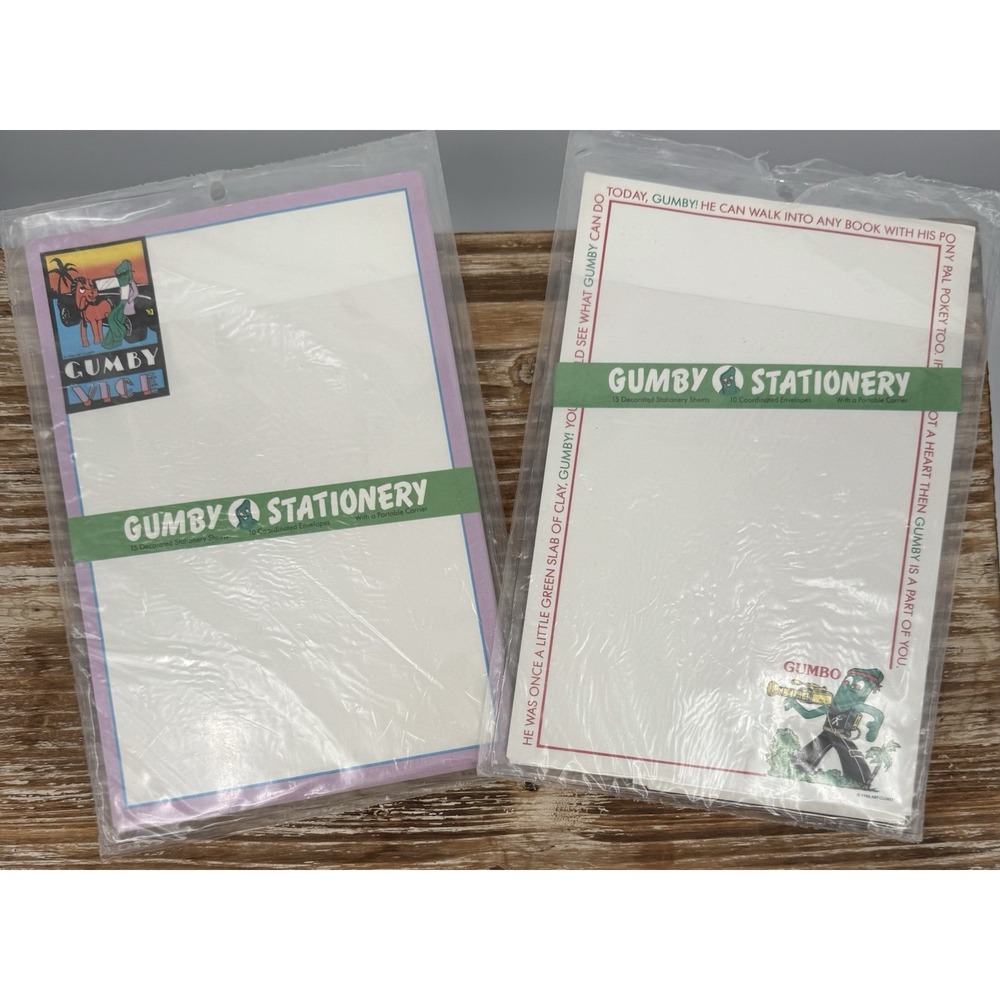 Gumby Stationery‎ 1980's